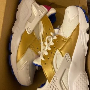 Huarache Run GS 'Peanut Butter & Jelly' Nike